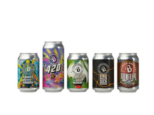 33cl Baxbier etiketten – unieke vorm
