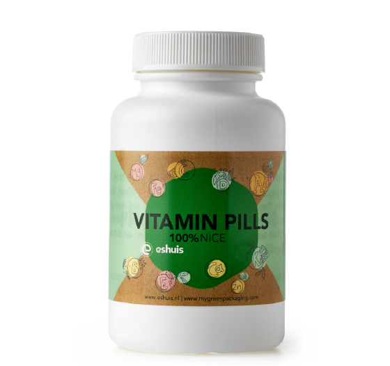 Etiketten voor vitamines